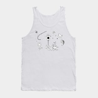 Flying they come and go Tank Top